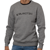 Burgtec Grey Logo Sweater - Grey