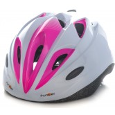 Funkier Dreamz Kids Helmet - White / Pink (48-52cm)